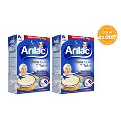 Arılac - Arılac 7 Cereals Night Instant Infant Cereal 400 g 2 pcs