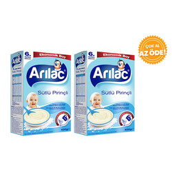 Arılac - Arılac Milk Rice Instant Infant Cereal 400 g 2 pcs