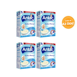 Arılac - Arılac Milk Rice Instant Infant Cereal 400 g 4 pcs