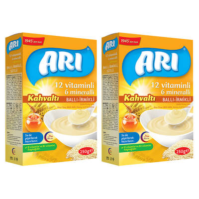 Arı - Breakfast Rice Flour with Royal Jelly, Honey, Semolina, 250 g