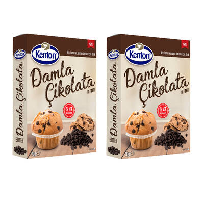 Kenton - Kenton Chocolate Chip Dark 70 gr 2 Pcs