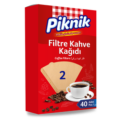 Piknik - Picnic Filter Coffee Paper NO:2 Pack Of 4O