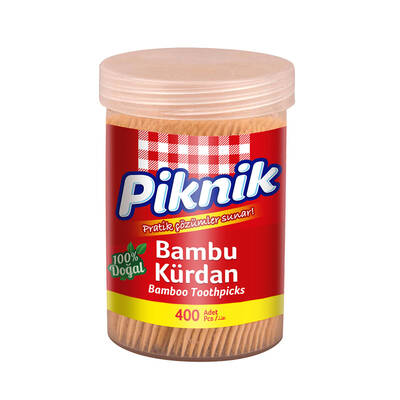 Piknik - Piknik Bamboo Toothpicks 400 Pcs