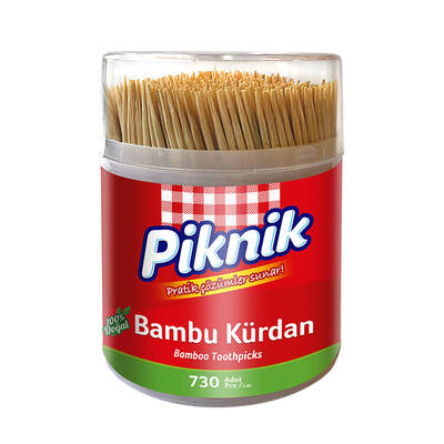 Piknik - Piknik Bamboo Toothpicks 730 Pcs