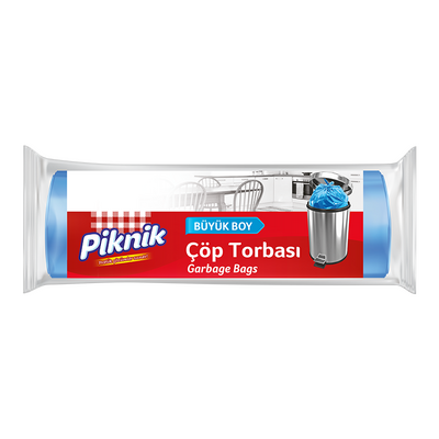 Piknik - Piknik Çöp Torbası Ekonomik  Büyük 65X80 2084-E